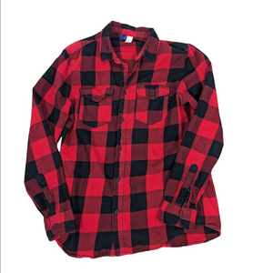 H&M Divided Buffalo Plaid Shirt Size Medium